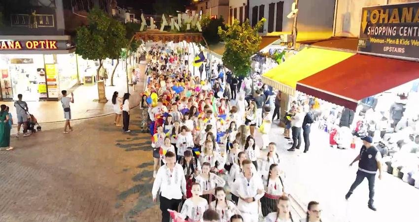 4’üncü Alanya Uluslararası Halk Dansları ve Müzik Festivali başladı Bu yıl 4'üncüsü düzenlenen Alanya Uluslararası Halk Dansları ve Müzik