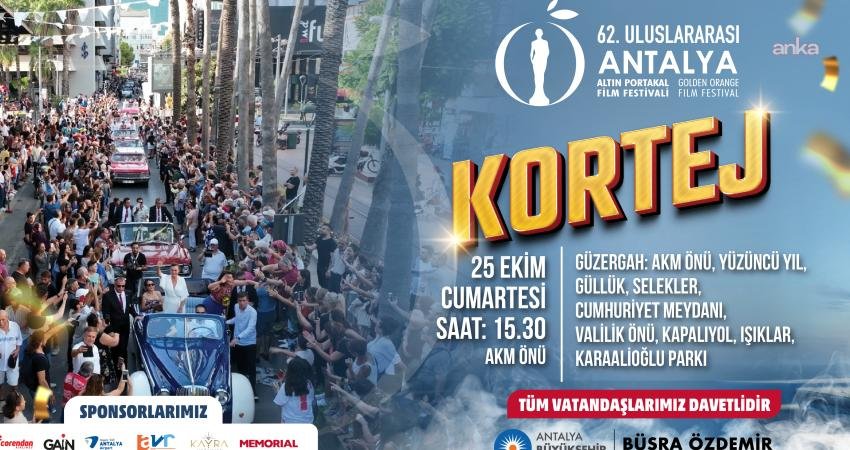 Bu yıl 62’ncisi düzenlenen Uluslararası Antalya Altın Portakal Film Festivali,