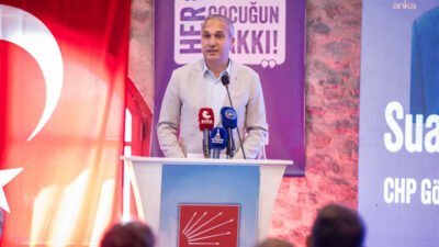 CHP Genel Başkan Yardımcısı Suat Özçağdaş, çocuklara güvenli bir ülke