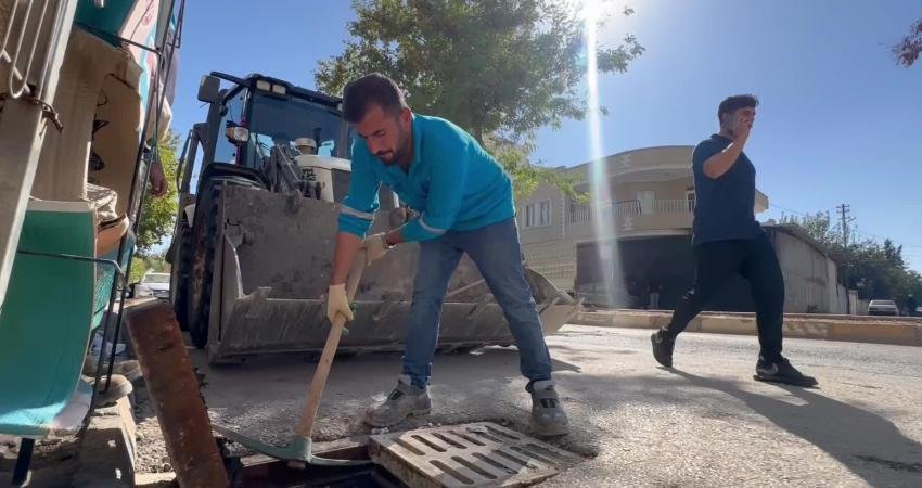 Adıyaman Belediyesi, yağış sezonu öncesinde olası su baskınlarının önüne geçmek