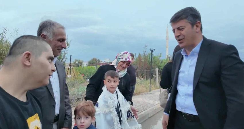 Adıyaman Belediyesi’nin Can Düğün Salonu’nda düzenlediği Geleneksel Sünnet Şöleni’nde 113