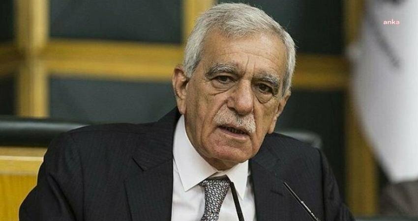 Ahmet Türk’ün “örgüt propagandası” iddiasıyla yargılandığı ve ayrıca Mardin Büyükşehir