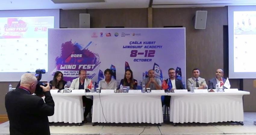 Alaçatı Windfest 2025’te 13 ülkeden 100 sporcu yarışacak Çeşme'de 8-12 Ekim tarihleri arasında gerçekleşecek olan Alaçatı Windfest 2025’te