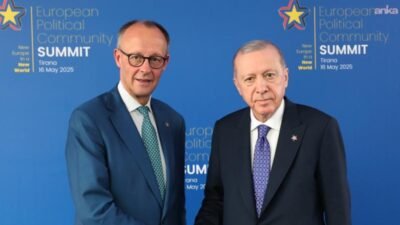 Almanya Başbakanı Friedrich Merz, Cumhurbaşkanı Recep Tayyip Erdoğan'ın daveti üzerine