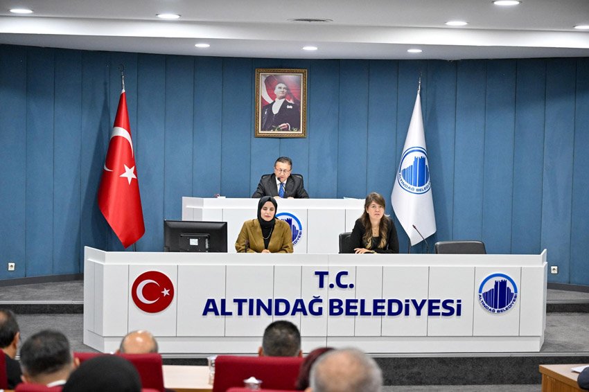 Altındağ Belediyesi'nde 2026 yılı bütçe görüşmeleri tamamlandı. Altındağ Belediyesi, 2026