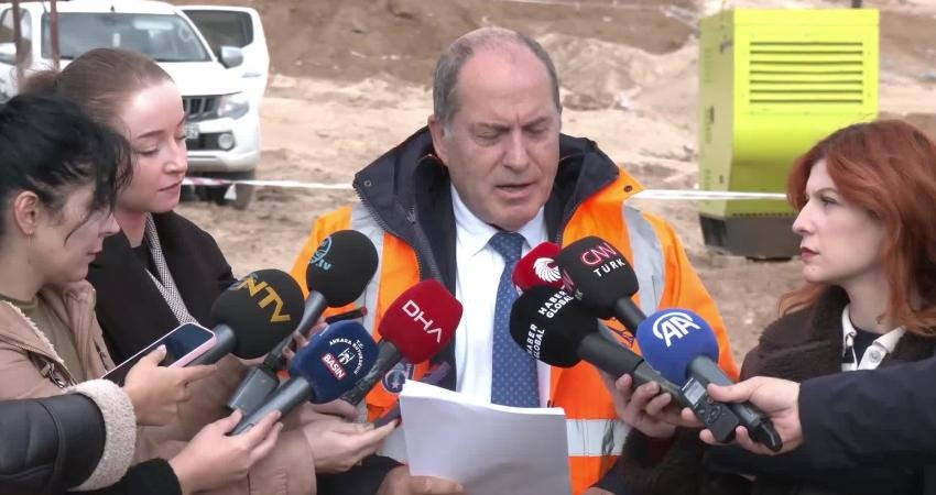 ASKİ Genel Müdürü Memduh Akçay, Kesikköprü hattındaki çalışmalara ilişkin "Bugün