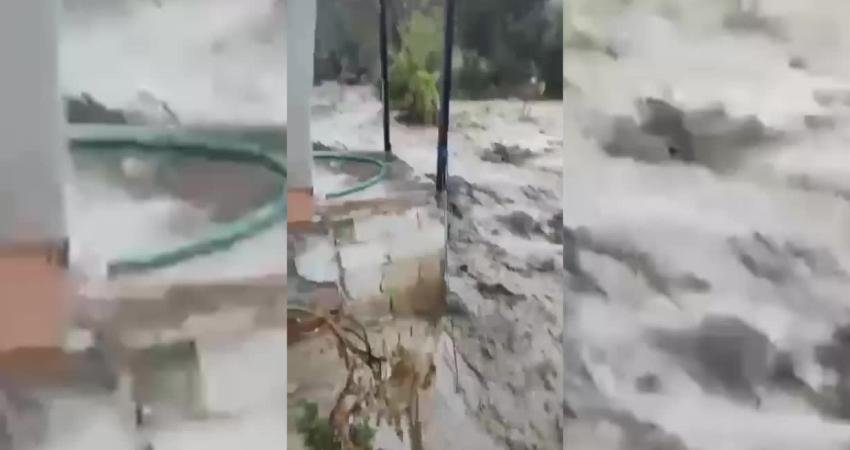 Aydın’da etkili olan sağanak yağış, kent genelinde su birikintilerine ve