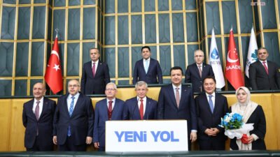 Sumud Filosu'nda yer alan milletvekilleri, Yeni Yol'un grup toplantısında konuştu.