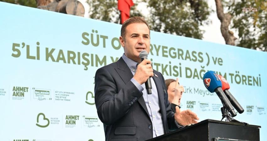 İvrindi’de “Süt Otu ve 5’li Karışım Yem Bitkisi Tohumu Dağıtım