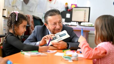 Altındağ Belediye Başkanı Dr. Veysel Tiryaki, Atilla İlkokulu’nu ziyaret ederek