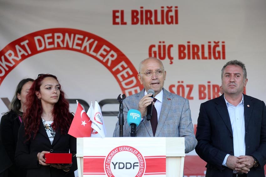 Yenimahalle Belediye Başkanı Fethi Yaşar, Yozgat Demokrat Dernekler Federasyonu tarafından