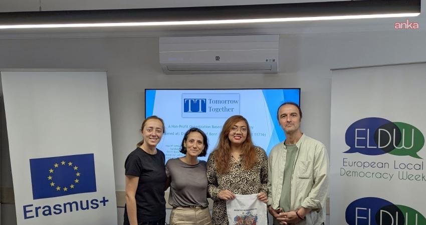 Beşiktaş Belediyesi, ErasmusDays kapsamında Karaoğlan Gençlik Merkezi’nde gençlere yönelik Erasmus+programının