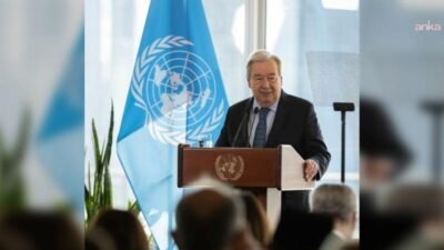 Birleşmiş Milletler (BM) Genel Sekreteri Antonio Guterres, insanlığın küresel ısınmayı