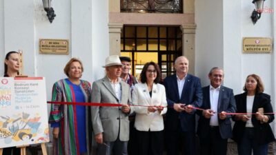 Bodrum Kent Konseyi sanatçılarının eserlerinden oluşan "Bodrum’dan Muğla’ya Merhaba Resim