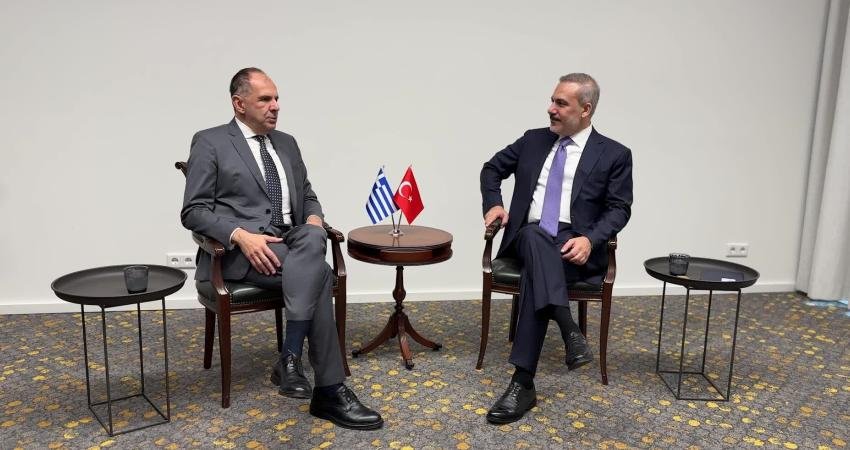 Dışişleri Bakanı Hakan Fidan, Yunanistan Dışişleri Bakanı Yorgo Gerapetritis ile