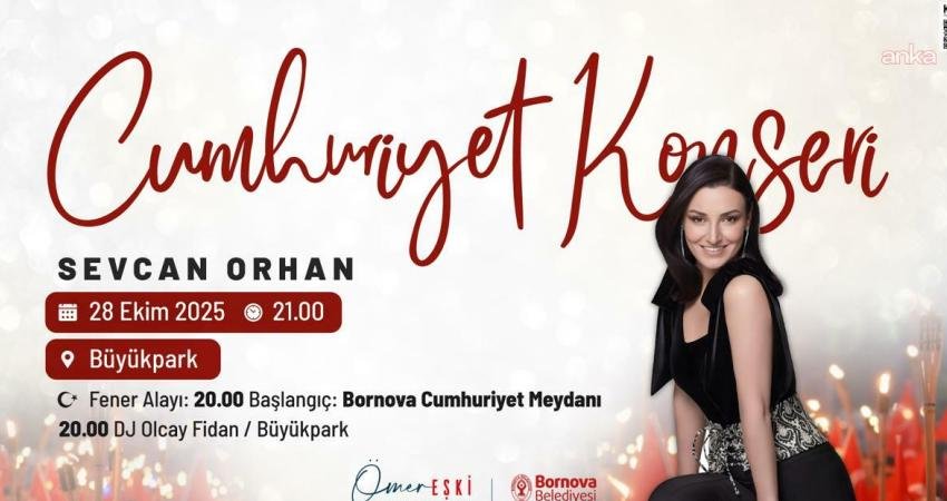 Bornova Belediyesi, Cumhuriyet Bayramı coşkusunu, 28 Ekim Salı günü Büyükpark’ta