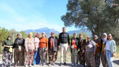 Buca Belediye Başkanı Görkem Duman, alın teriyle üreten ve ürettikçe