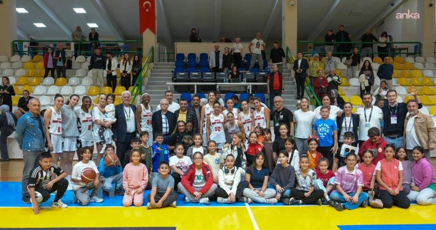 Burhaniye Belediyespor’dan Bodrum Basketbol’a karşı farklı galibiyet Aslan Yol Burhaniye Belediyespor, Halkbank Türkiye Kadınlar Basketbol Ligi 6.