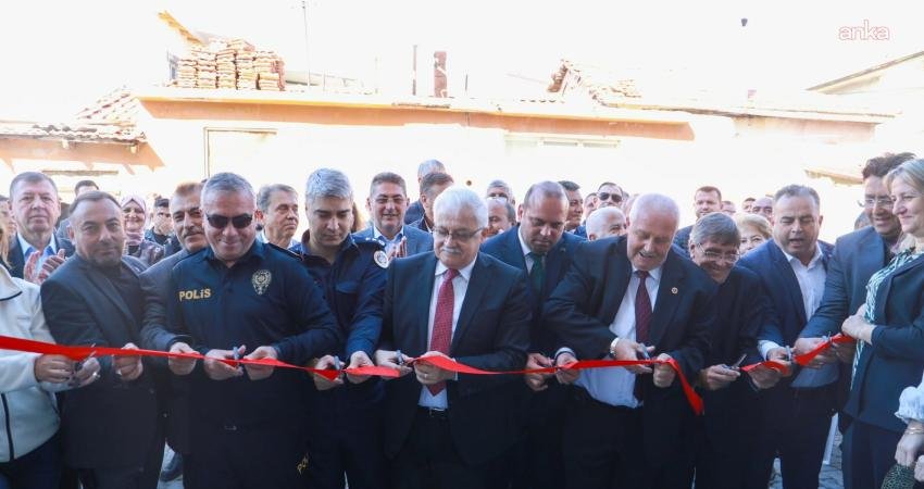 Burhaniye Muhtarlar Derneği’nin açılışı, Hacıahmet Mahallesi ve Yunus Mahallesi muhtarlıklarının
