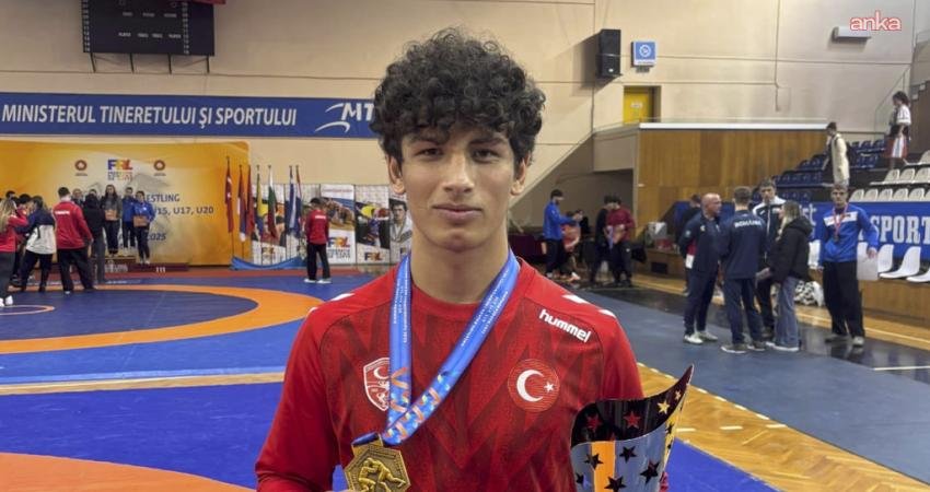 Balkan Güreş Şampiyonası’nda mücadele eden Bursa Büyükşehir Belediyespor Kulübü sporcusu