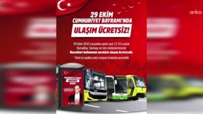 Bursa Büyükşehir Belediyesi, Cumhuriyet Bayramı’nda vatandaşların tören ve kutlamalara kolaylıkla