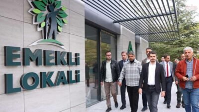 Çankaya Belediye Başkanı Hüseyin Can Güner, Çiğdem Mahallesi’ne kazandırılacak Emekli