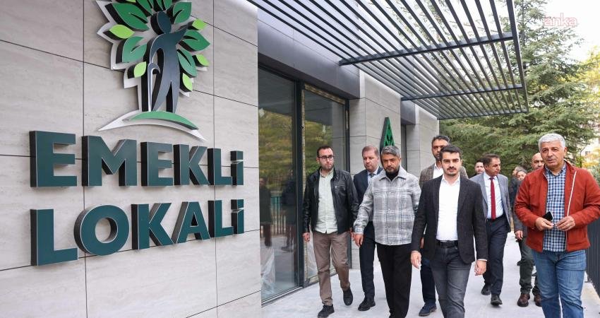 Çankaya Belediye Başkanı Hüseyin Can Güner, Çiğdem Mahallesi’ne kazandırılacak Emekli