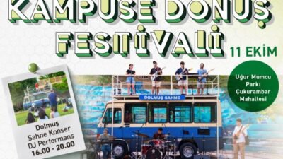 Çankaya Belediyesi, 11 Ekim'de Uğur Mumcu Parkı’nda düzenleyeceği “Kampüse Dönüş