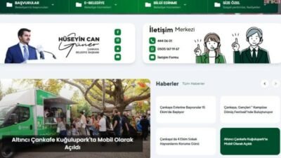 Çankaya Belediyesi, dijital çağın hızını dikkate alarak yenilenen web sitesini