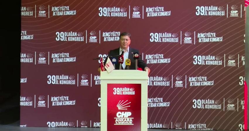 CHP Grup Başkanvekili Murat Emir, “Ankara Kongresi’nde de olağan kurultayımızda
