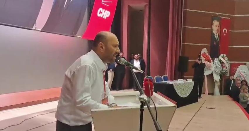 CHP Artvin 39. Olağan İl Kongresi'nde mevcut İl Başkanı Orhan