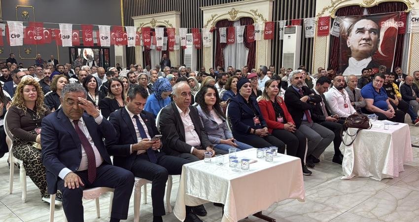 Cumhuriyet Halk Partisi Diyarbakır 39. Olağan İl Kongresi’nde mevcut başkan