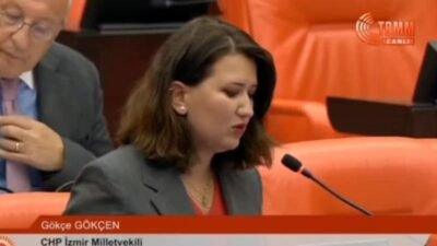 CHP Genel Başkan Yardımcısı Gökçe Gökçen, CHP İstanbul İl Başkanlığı'nın polis