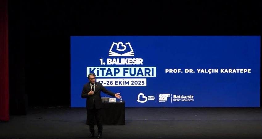 CHP Genel Başkan Yardımcısı Yalçın Karatepe, 1. Balıkesir Kitap Fuarı’nda