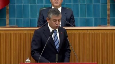 CHP Genel Başkanı Özgür Özel, bu sabah partisinin grup toplantısında