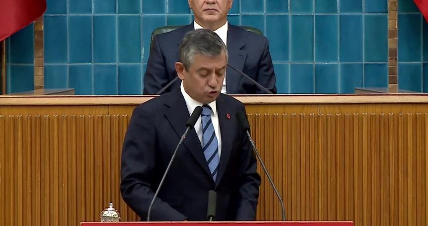 CHP Genel Başkanı Özgür Özel, bu sabah partisinin grup toplantısında