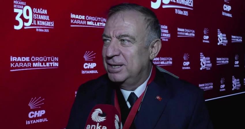 CHP Genel Başkan Yardımcısı Gökan Zeybek, 39. Olağan İstanbul İl