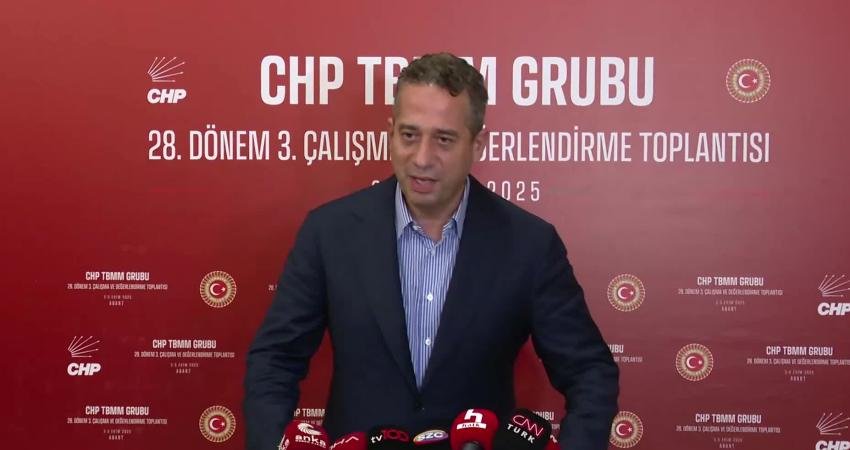 CHP Grup Başkanvekili Ali Mahir Başarır, Bolu'da düzenlenen CHP TBMM