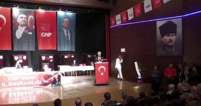 CHP Uşak İl Başkanlığı 39. Olağan Kongresi, Atatürk Kültür Merkezi’nde