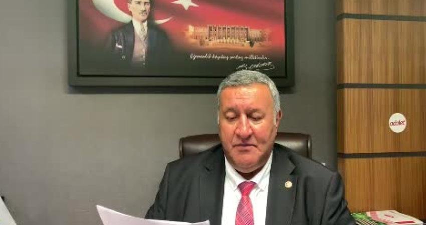 CHP Milletvekili Ömer Fethi Gürer, "Ülkemiz iş cinayetlerinde Avrupa birincisi,