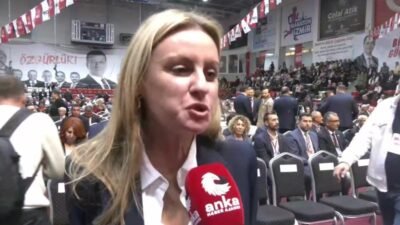 Cumhuriyet Halk Partisi (CHP) İzmir İl Başkanlığı kongresinde ANKA Haber
