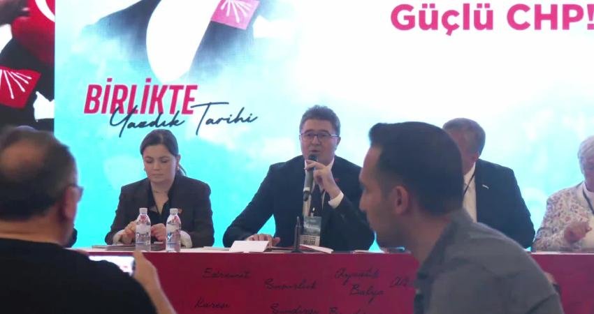 CHP Balıkesir 39. Olağan İl Kongresi’nde CHP Genel Başkanı Özgür