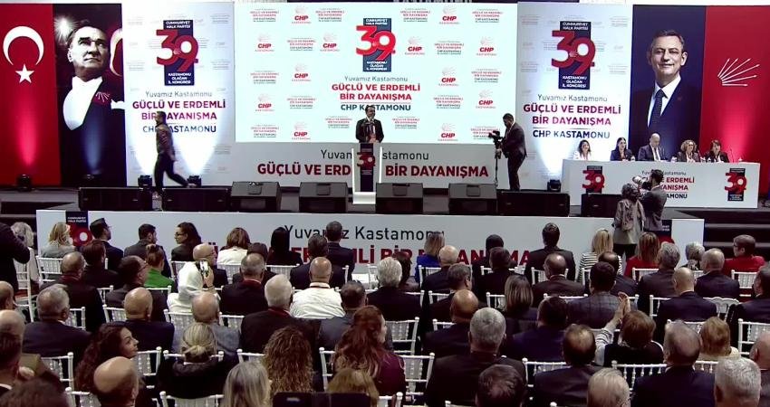 Kastamonu Belediye Başkanı Hasan Baltacı, Cumhuriyet Halk Partisi’nin (CHP) 39’uncu