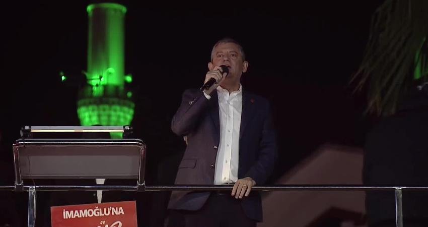 CHP Genel Başkanı Özgür Özel, Aziz İhsan Aktaş suç örgütü