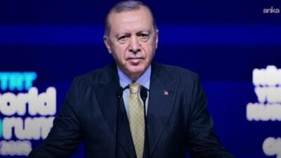 Cumhurbaşkanı Recep Tayyip Erdoğan, İstanbul’da düzenlenen TRT World Forum 2025’te
