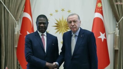 Cumhurbaşkanı Recep Tayyip Erdoğan, Güney Afrika Cumhurbaşkanı Yardımcısı Paul Mashatile