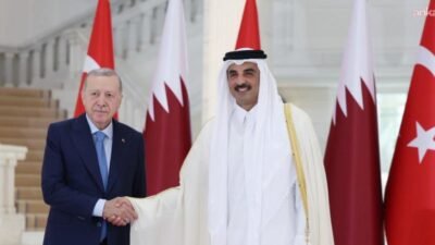 Cumhurbaşkanı Recep Tayyip Erdoğan, Katar’ı resmi ziyareti kapsamında Katar Emiri