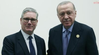 Cumhurbaşkanı Recep Tayyip Erdoğan, Barış Zirvesi kapsamında bulunduğu Mısır’da İngiltere