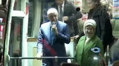 Cumhurbaşkanı Recep Tayyip Erdoğan, Doğu Karadeniz ziyareti kapsamında sel afeti nedeniyle