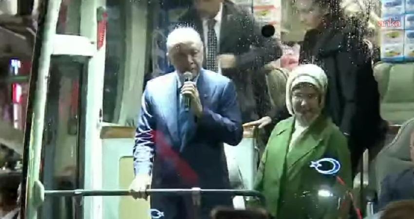 Cumhurbaşkanı Recep Tayyip Erdoğan, Doğu Karadeniz ziyareti kapsamında sel afeti nedeniyle